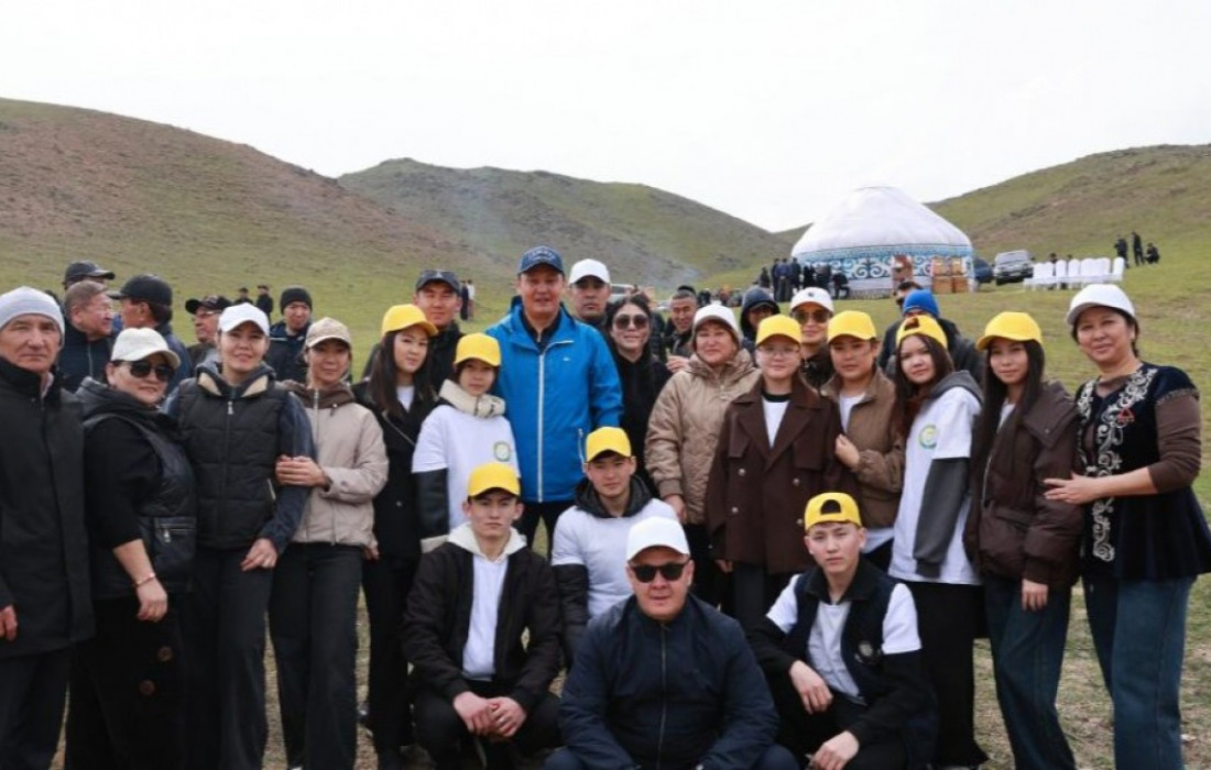 Жамбылда «Мөлдір бұлақ» экологиялық акциясы кең көлемде өтті