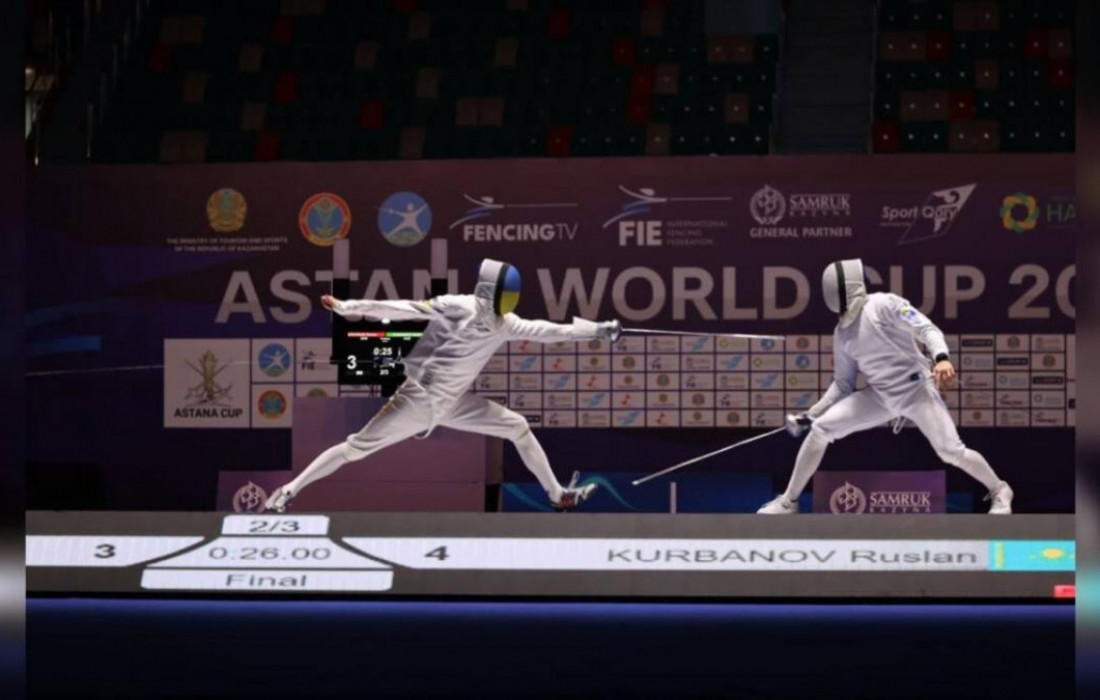 Ұландық Руслан Құрбанов семсерлесуден әлем чемпионатының күміс жүлдегері атанды