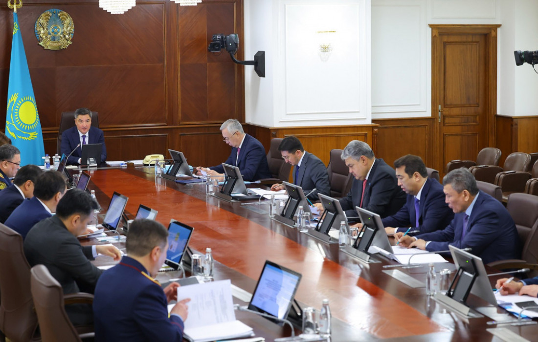 Премьер-министрдің төрағалығымен  құқық бұзушылықтардың алдын алу жөнінде ВАК отырысында көші-қон жағдайы қаралды