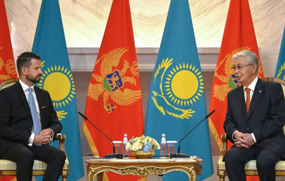 Қазақстан мен Черногория президенттері шағын құрамда келіссөз жүргізді