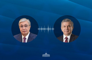 Мемлекет басшысы Өзбекстан Президентімен телефон арқылы сөйлесті