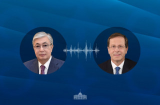 Қасым-Жомарт Тоқаев Израиль Мемлекетінің Президенті Ицхак Герцогпен телефон арқылы сөйлест