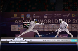 Ұландық Руслан Құрбанов семсерлесуден әлем чемпионатының күміс жүлдегері атанды