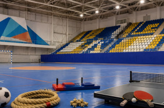 Спорт саласының қызметкерлері облыстық спартакиадада бақ сынады