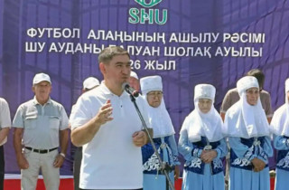 Спорт алаңы – ауыл ажары: Балуан Шолақта жаңа мини-стадион ашылды