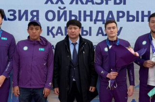 Жамбылдық су добы шеберлері Азия ойындарының күміс жүлдесімен елге оралды