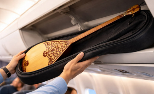 Ұшақ бортына домбыра алып кіруге рұқсат берілуі мүмкін