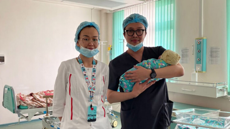 Таразда алып бала дүниеге келді