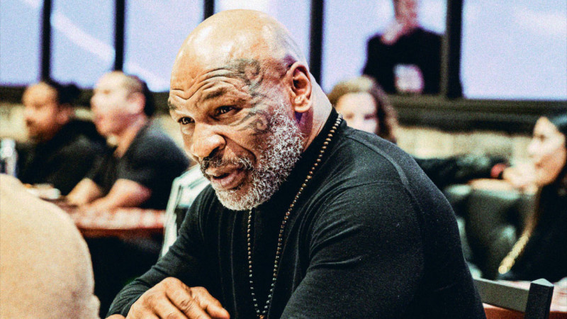 Майк Тайсон Желіні шулатты