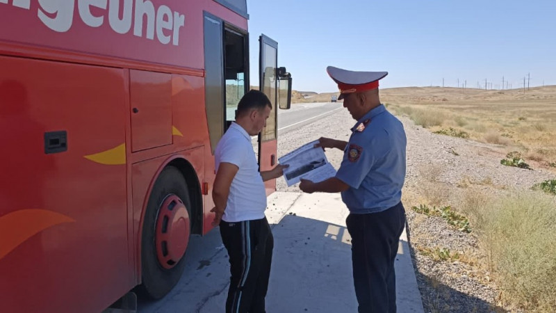 Жамбылда жүргізушілер 2000-ға жуық жол қозғалысы ережесін бұзған