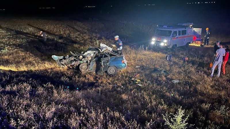 Атырауда көлік апатынан үш адам мерт болды