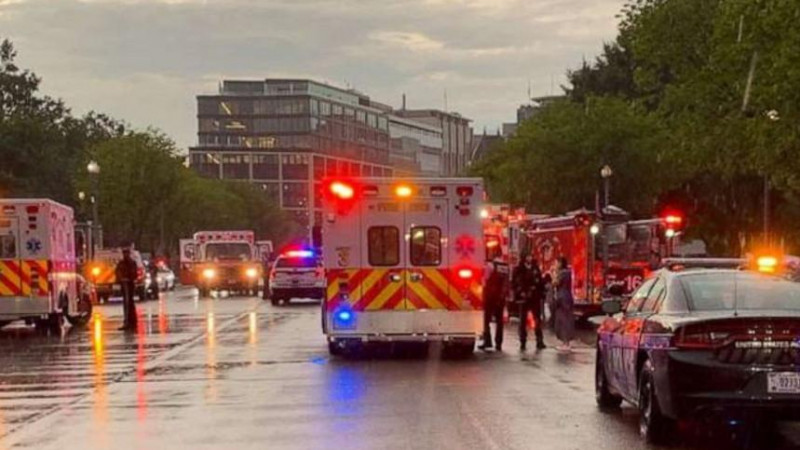 Вашингтонда саябаққа жай түсіп, төрт адам зардап шекті