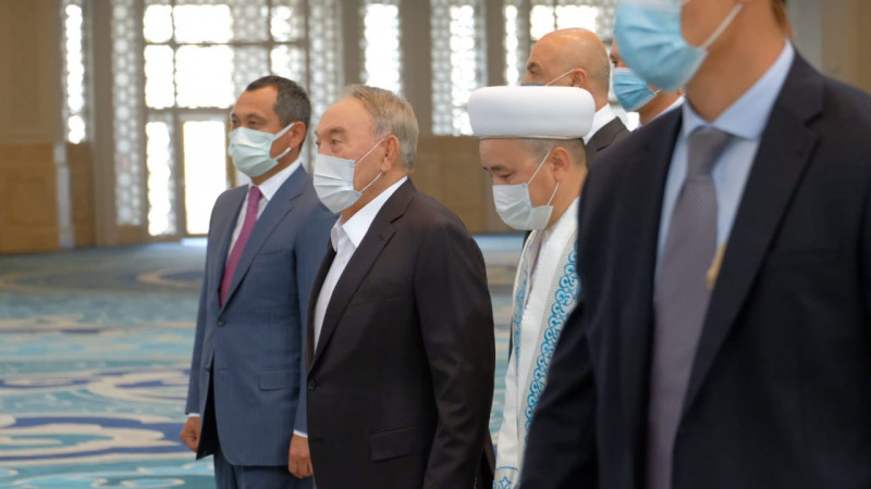 Мешіттің алғашқы кірпішін қаладым-Н. Назарбаев