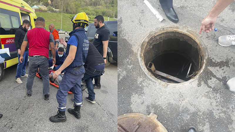 Елордада екі жасар сәби кәріз құдығына түсіп кетті