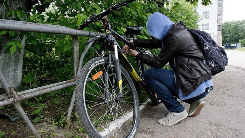 Таразда  велосипед ұрлаған күдікті ұсталды