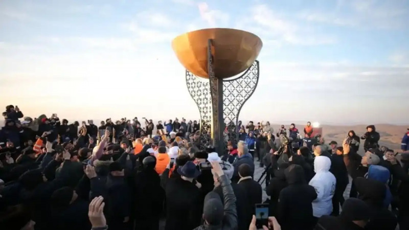 Батыста «Бірлік оты» жағылды