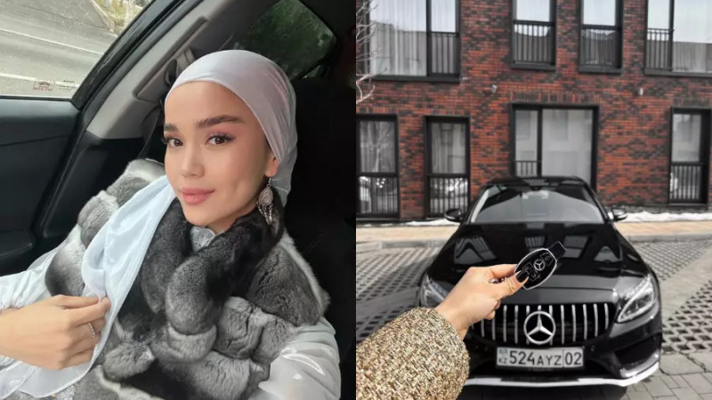 Еркебұлан Сейдахмет әйеліне жоғарғы класстағы көлікті сыйға тартты