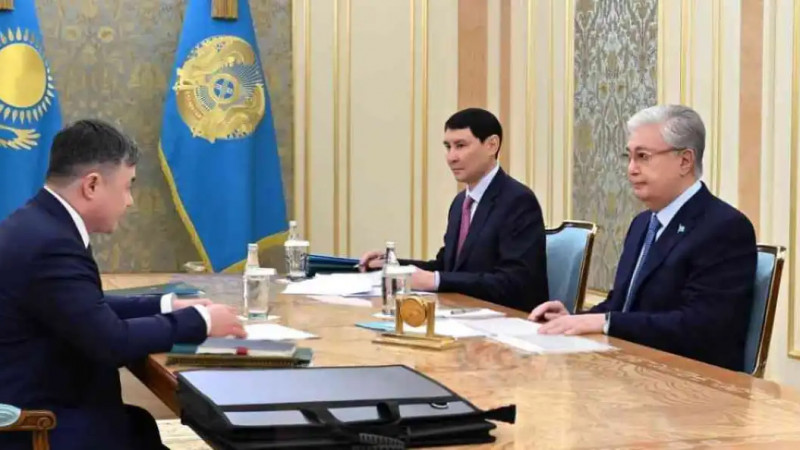 Мемлекет басшысы Ұлттық банк төрағасын қабылдады