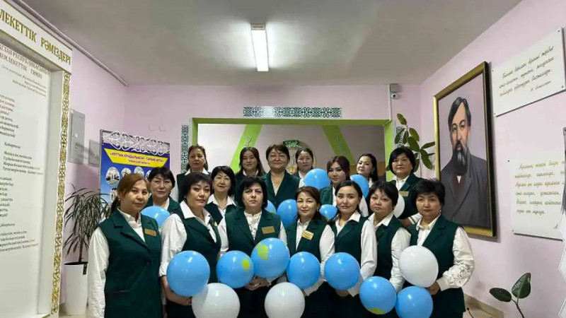 Тараздағы мектепте ұлттық құндылықтарды оқушылар бойына сіңіру бойынша іс-шаралар ұйымдастырылды