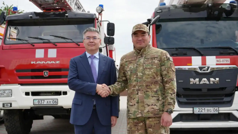 Құтқарушыларға арналған жаңа техника шалғайдағы ауылдардың қауіпсіздігін қамтамасыз етеді