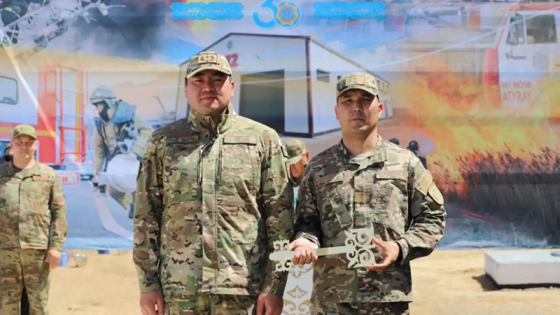 Доссор кентіндегі жаңа өрт сөндіру депосы 15 мың тұрғынды қорғайды