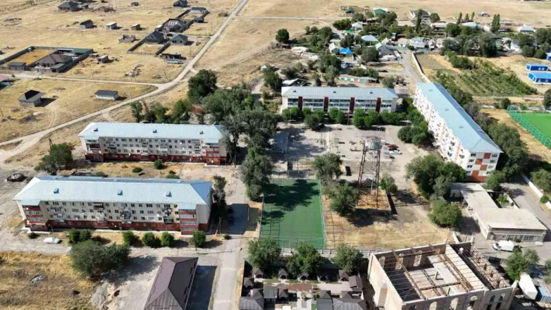 Т.Рысқұлов ауданындағы көпқабатты үйлерге күрделі жөндеу жасалып, инфрақұрылым толық жаңартылды