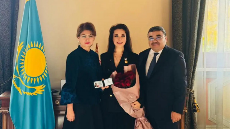 Қазақстан Президентінің Жарлығымен опера әншісі Мария Мудряк мемлекеттік марапат иеленді