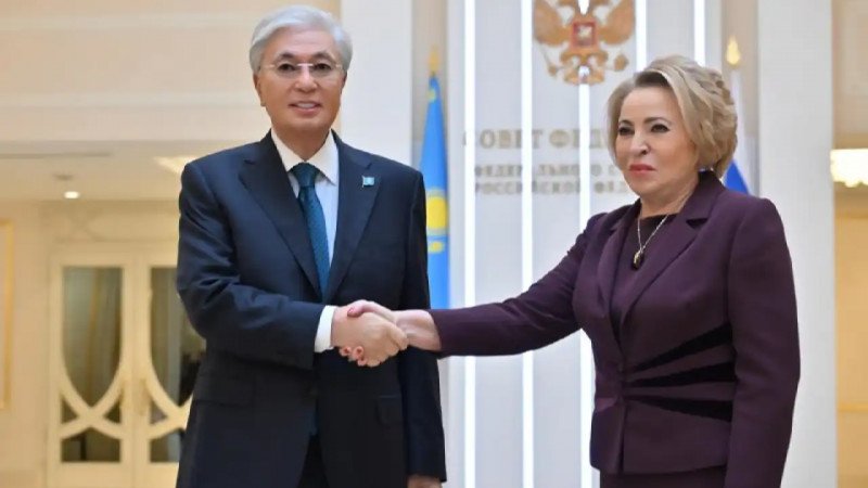 Мемлекет басшысы Ресей Федералды Жиналысы Федерация кеңесінің төрағасымен кездесті