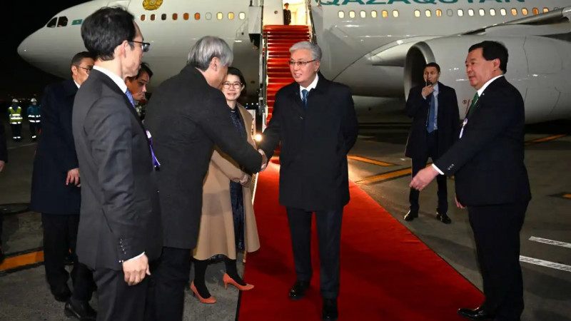 Мемлекет басшысы Қасым-Жомарт Тоқаев Жапонияға ресми сапармен барды