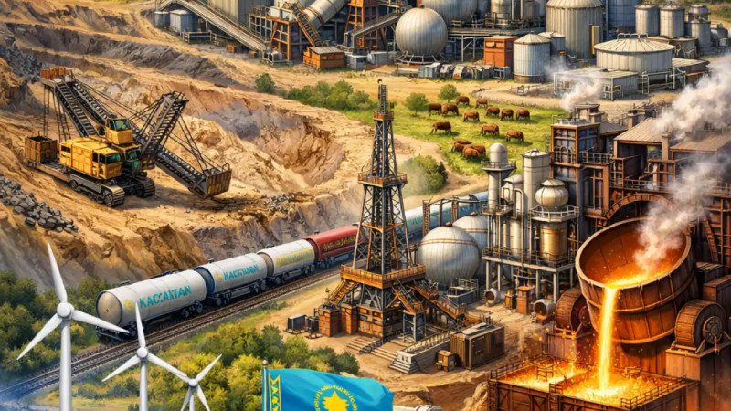 Өнеркәсіп - Жамбыл ауданы экономикасының тірек күші