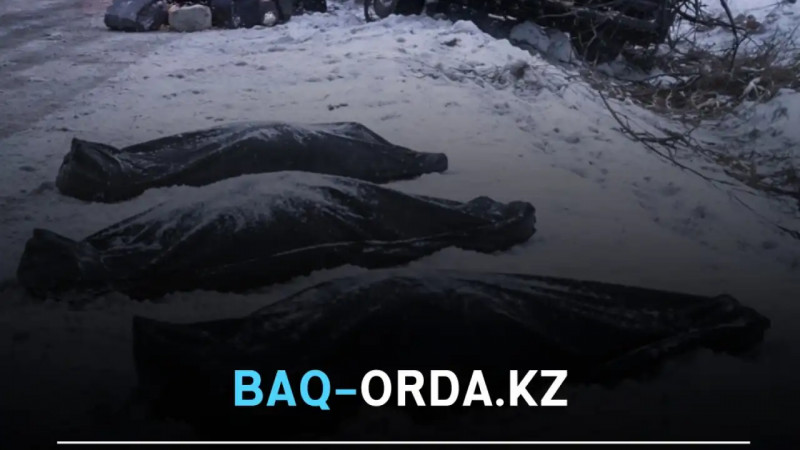 Автобус апатқа ұшырап, 4 адам қаза тапты