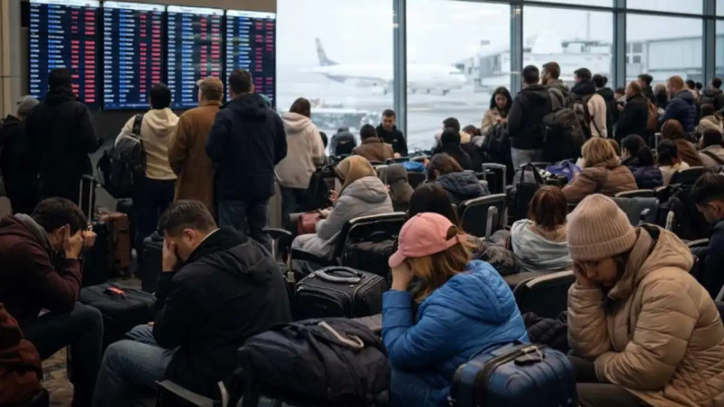 «Екі күн бойы әуежайда қалып қойдық»: жолаушылар Атырауда рейстердің жаппай кешіктірілуіне шағымдануда