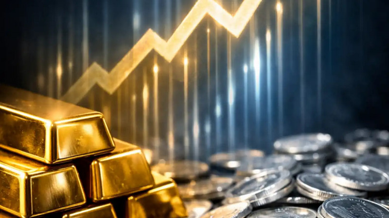 Алтын мен күміс бағасы рекордтық деңгейге дейін көтерілді