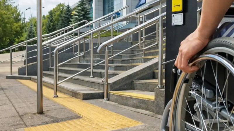 Қазақстанда 27 мыңнан астам нысан мүгедектігі бар адамдар үшін бейімделді