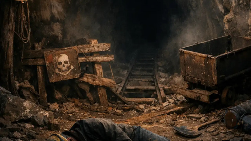 Ақмола облысында шахтаға заңсыз кірген ер адам қаза тапты