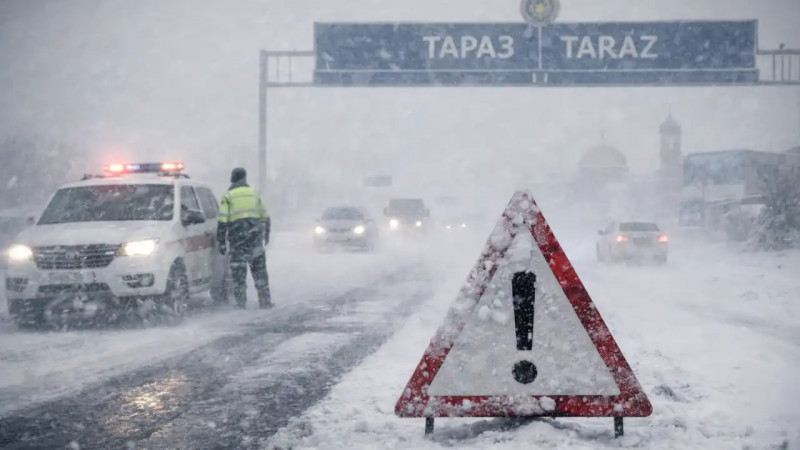 Жамбыл облысында ауа райы күрт бұзылады: боран мен қатты жел күтіледі