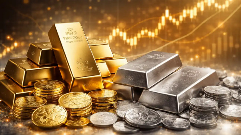 Алтын бағасы тарихи рекорд жаңартты: унциясы 4900 доллардан асты