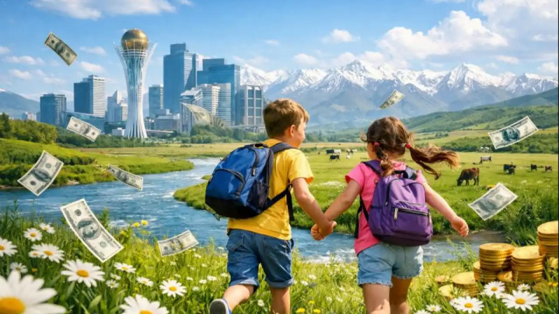 Биыл балалар Ұлттық қордан 130 доллардан алады