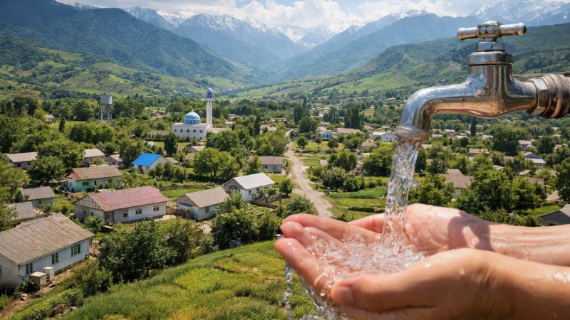 Т. Рысқұлов ауданындағы барлық елді мекендер ауыз сумен толық қамтамасыз етілді