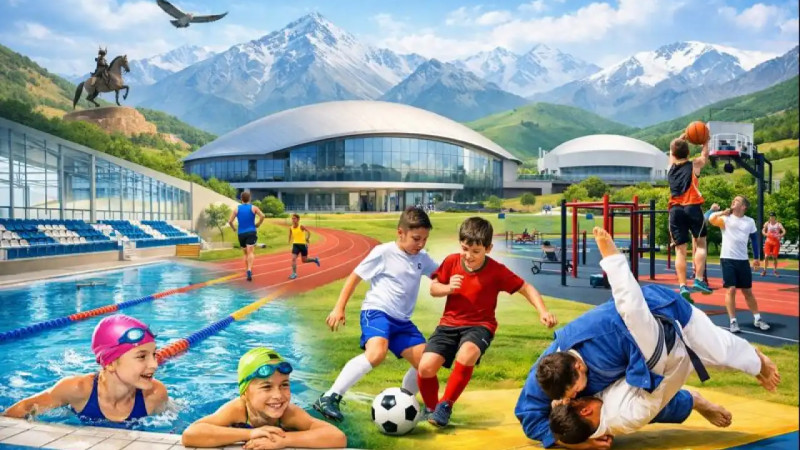 Жамбыл облысында спорт саласы қарқынды дамып келеді: 2026 жылы тағы 13 нысан ашылады