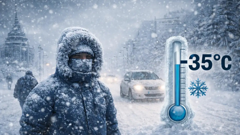 Қазақстанда аяз күшейеді: алдағы үш күнде -35°С дейін төмендейді
