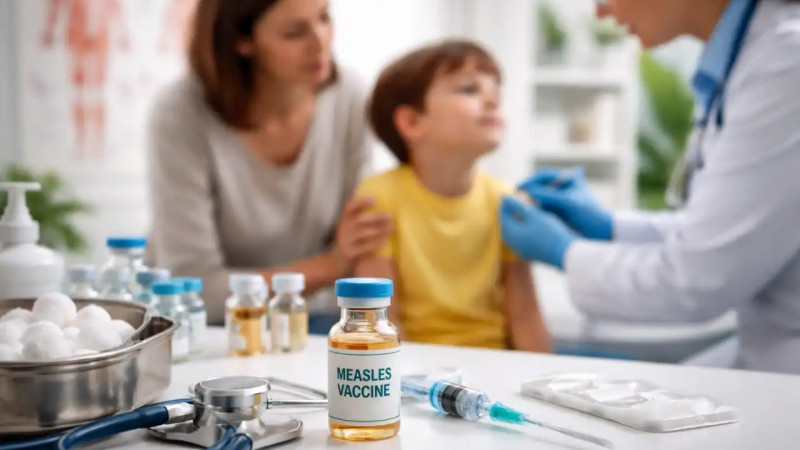 Қазақстанда қызылша жағдайы алаңдатарлық: Денсаулық сақтау министрлігі вакцинацияның маңызын ескертті