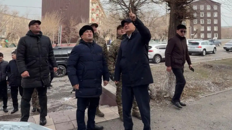 Жаңатастағы дауыл салдары: облыс әкімі қалпына келтіру жұмыстарын жеделдетуді тапсырды