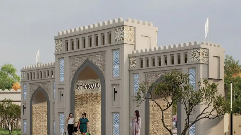 Таразда сыйымдылығы 35 мың адамдық этноауыл кешенінің құрылысы басталады