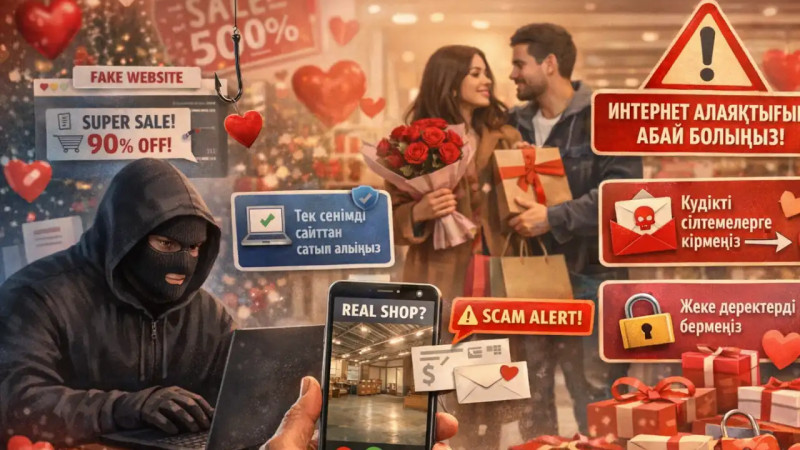 Мерекелік жеңілдіктер кезінде интернет-алаяқтықтан сақ болыңыз - ІІМ ескертуі