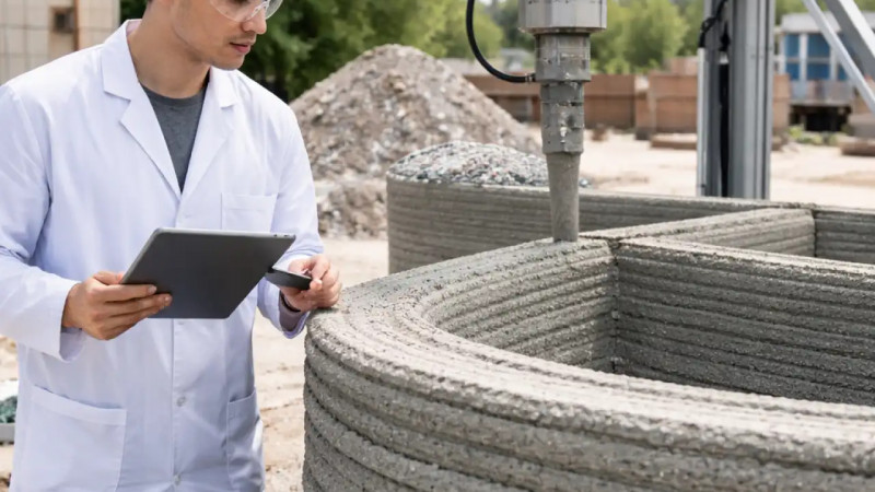 Тараздық жас ғалым 3D-принтинг арқылы қалдықтан үй салу технологиясын дамытып жатыр