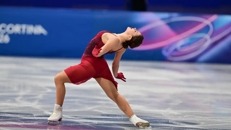 Мәнерлеп сырғанаушы Софья Самоделкина жеке рекордын жаңартып, 2026 жылғы Олимпиадада үздік ондыққа енді