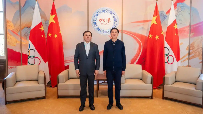 Милан қаласында Қазақстан мен Қытай ҰОК басшылығының кездесуі өтті