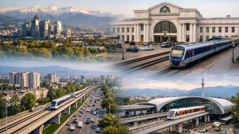 Алматыда LRT желісінің құрылысы 2027 жылы басталуы мүмкін