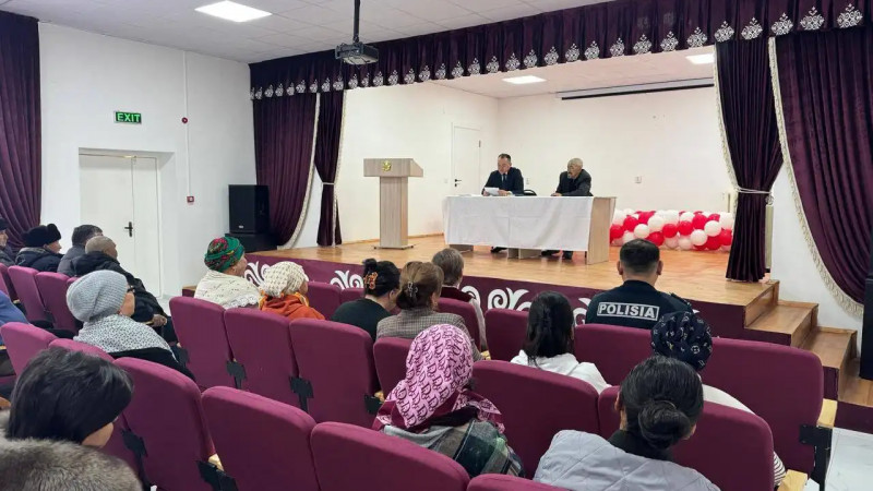 Үлкен Сұлутөр ауылында Конституция жобасы талқыланды